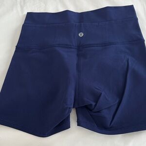 lululemon athletica Navy Bike Shorts